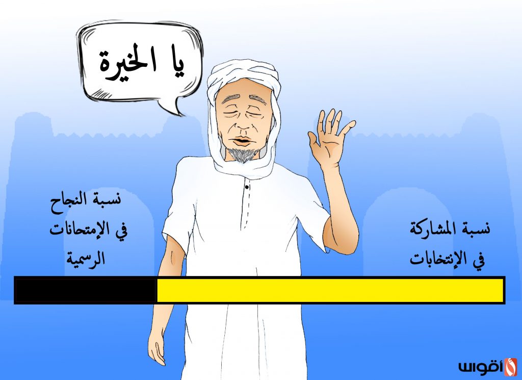 كاركاتير اليوم : الله غالب